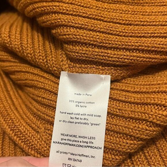 Mara Hoffman Samira Ribbed Knit Midi Sweater Dress NWT - Picture 10 of 12